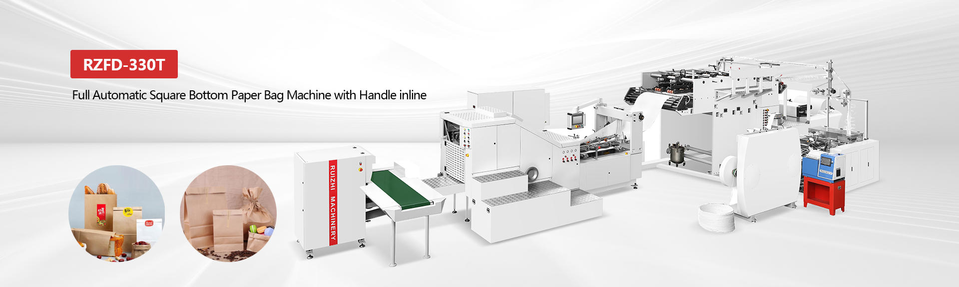 Fabricantes y proveedores de máquinas para fabricar bolsas de papel - Maquinaria de embalaje China mted (Ruizhi)