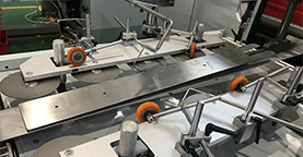 Máquina para fabricar bolsas de papel con fondo de alimentos RZJD-350 V